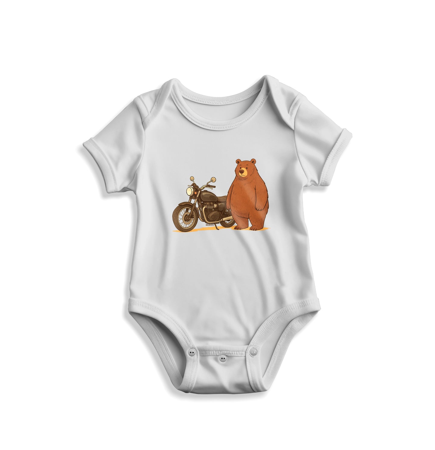 Calm BearZ MotoBearZ Bebek Zıbını – Minik Ruhlara Büyük Stil - Yumuşacık Pamuklu Tasarım