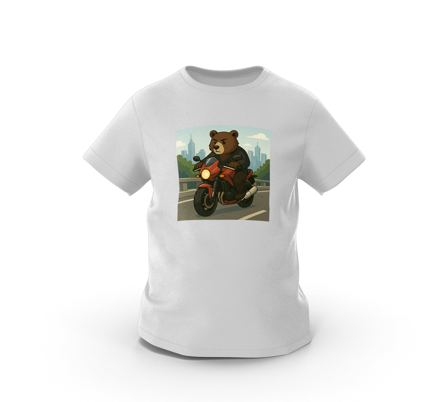 Angry Baby BearZ Rider - MotoBearZ Çocuk Tişörtü – Minik Motorculara Özel Tasarım