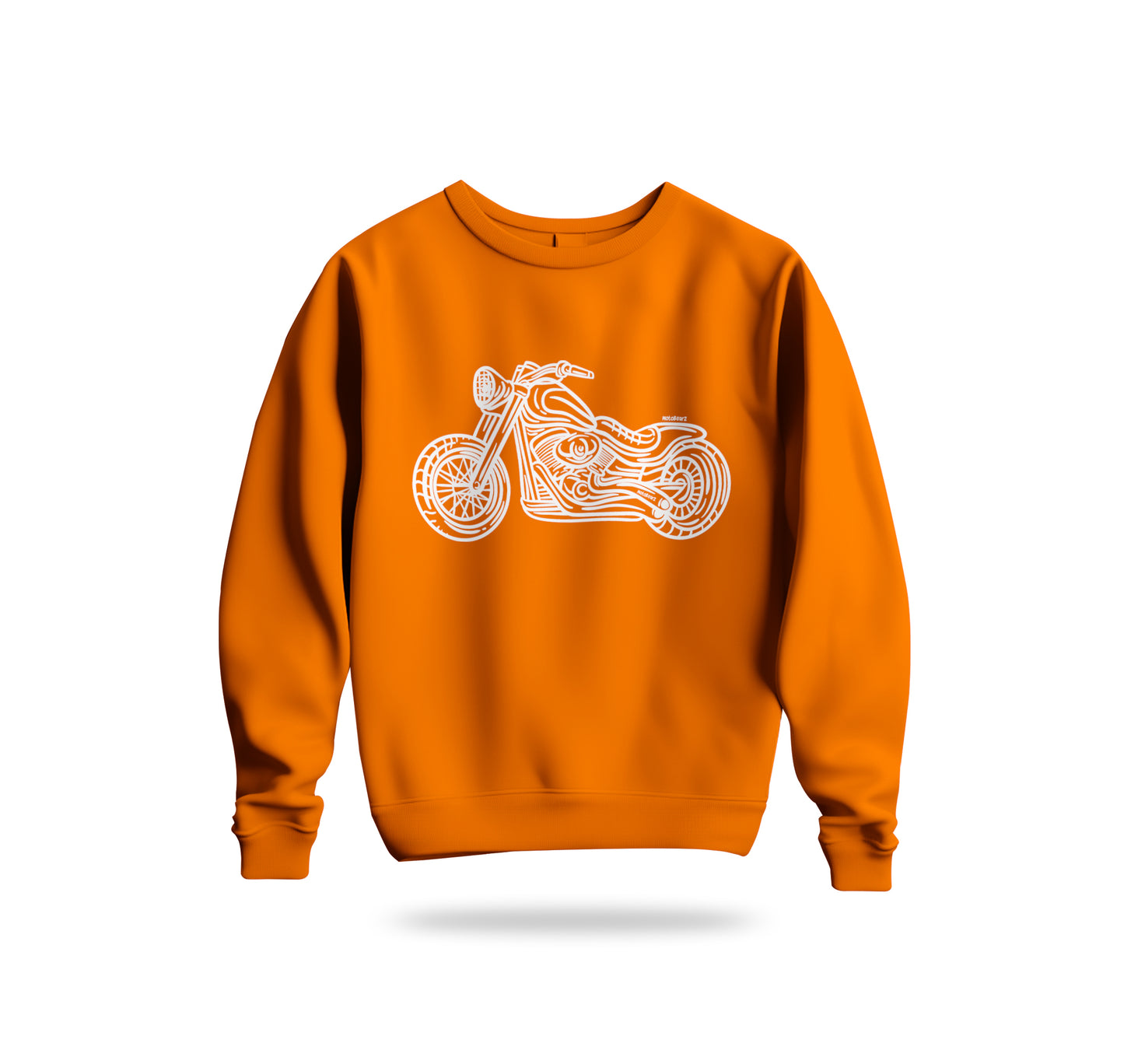 Chopper Line Sweatshirt Baskılı Bisiklet Yaka – Unisex Sweat Collection