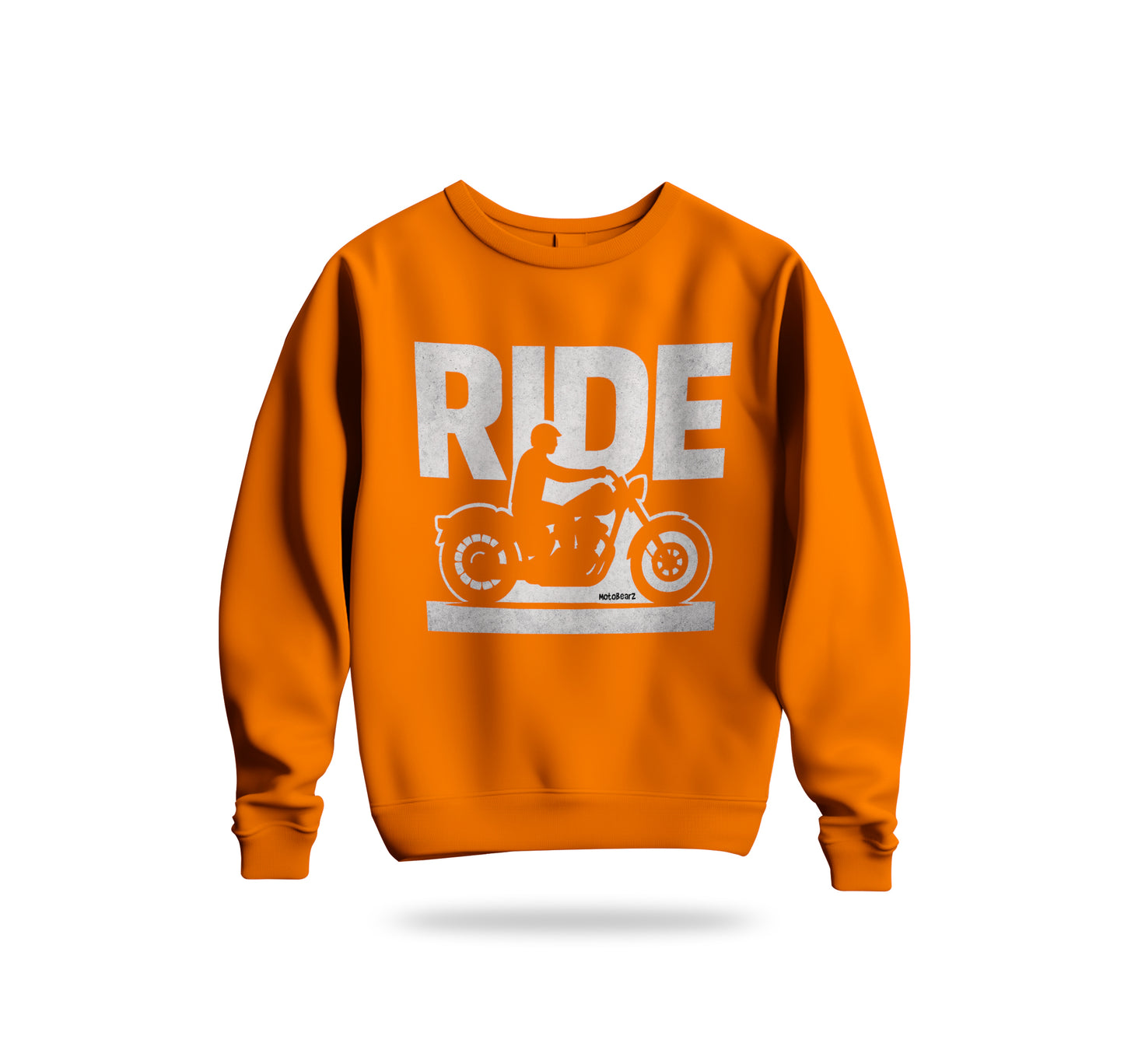 Ride Sweatshirt Baskılı Bisiklet Yaka – Unisex Sweat Collection
