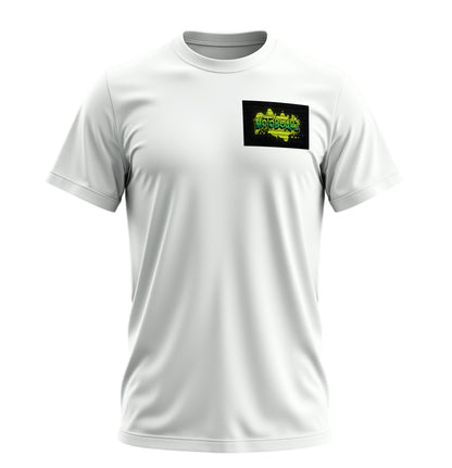 MotoBearZ Sarı Neon Graffiti - 10 Farklı Renk - Unisex Rahat Kalıp Baskılı Tişört - Regular Tişört Collection