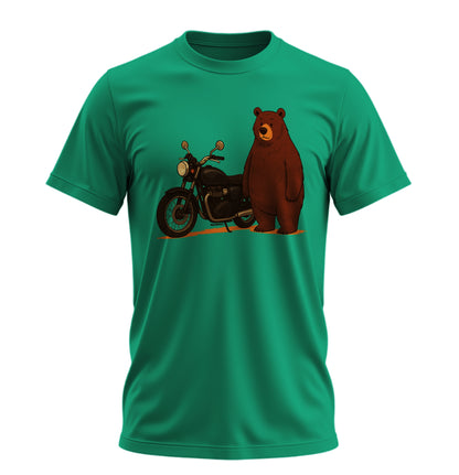Calm BearZ - 10 Farklı Renk - Unisex Rahat Kalıp Baskılı Tişört - BearZ Collection