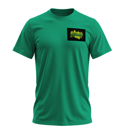 MotoBearZ Sarı Neon Graffiti - 10 Farklı Renk - Unisex Rahat Kalıp Baskılı Tişört - Regular Tişört Collection