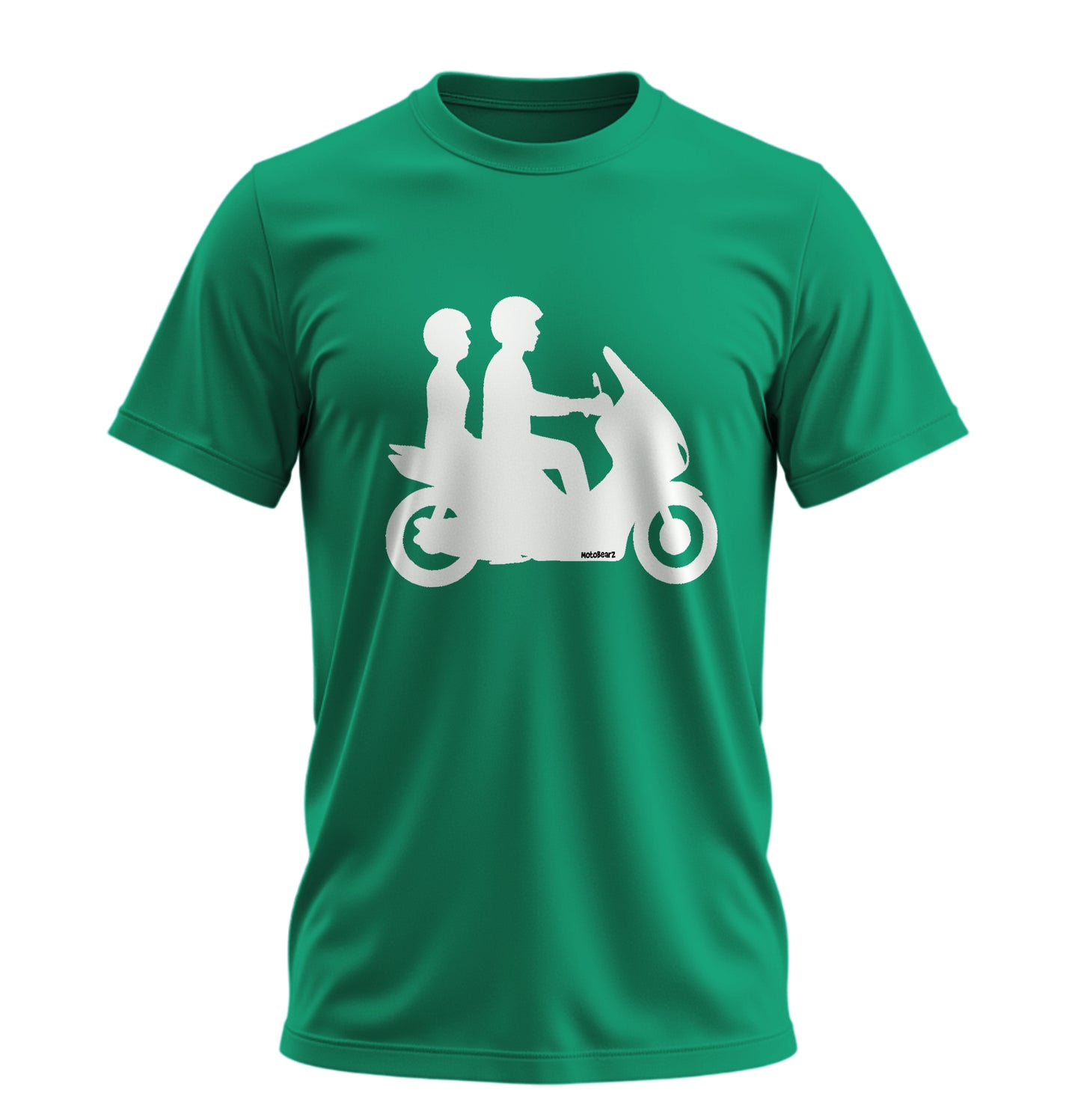 Double Riders- 10 Farklı Renk - Unisex Rahat Kalıp Baskılı Tişört - Moto Garage Collection