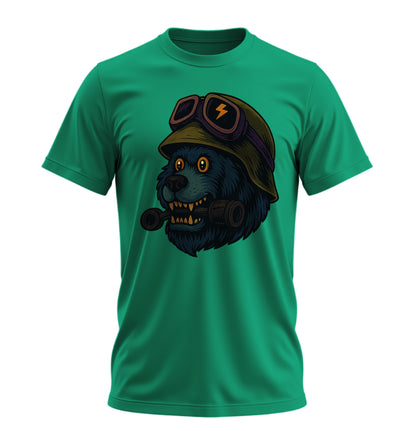 Crazy BearZ - 10 Farklı Renk - Unisex Rahat Kalıp Baskılı Tişört - BearZ Collection