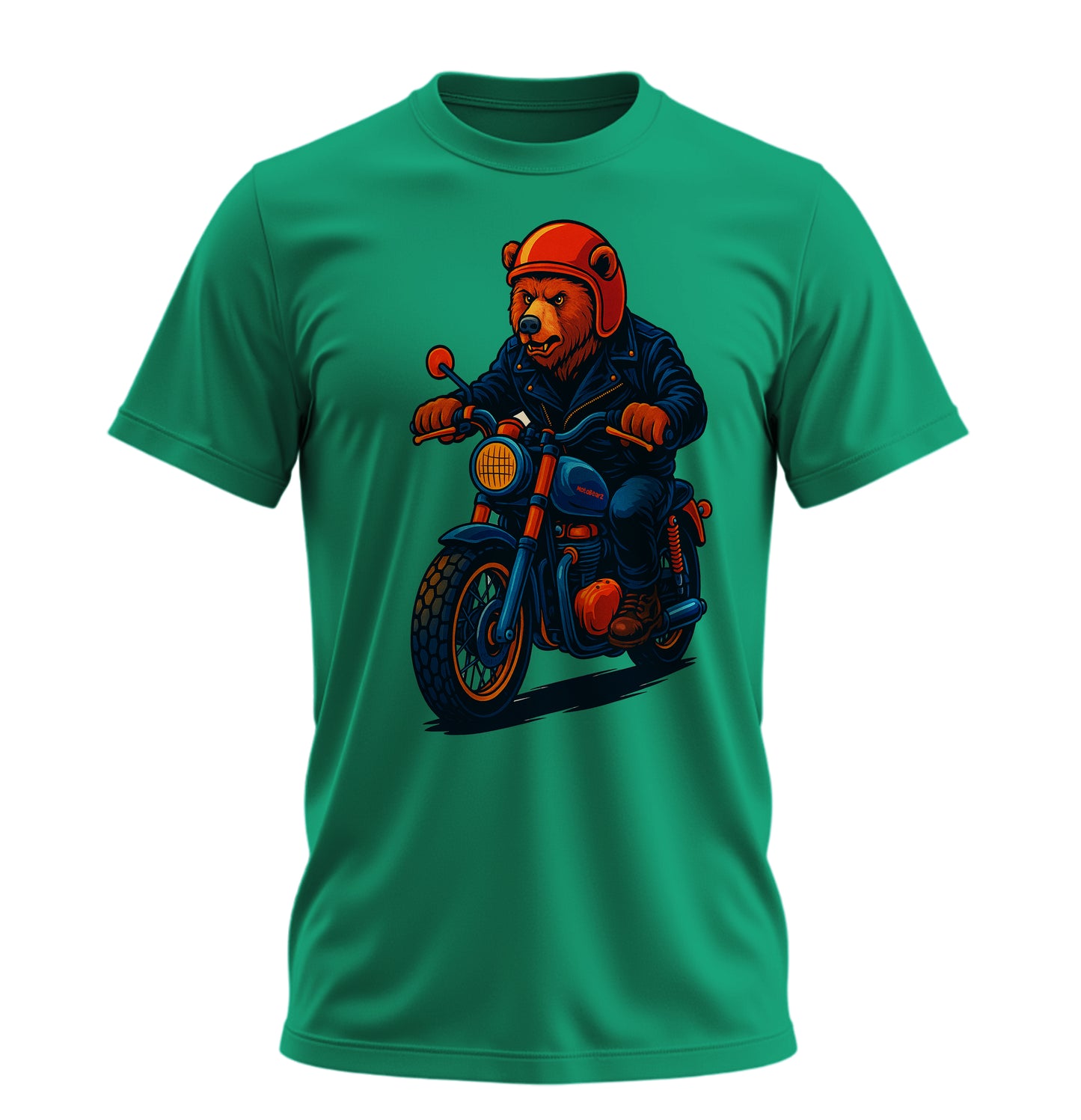 Orange Bear - 10 Farklı Renk - Unisex Rahat Kalıp Baskılı Tişört - BearZ Collection