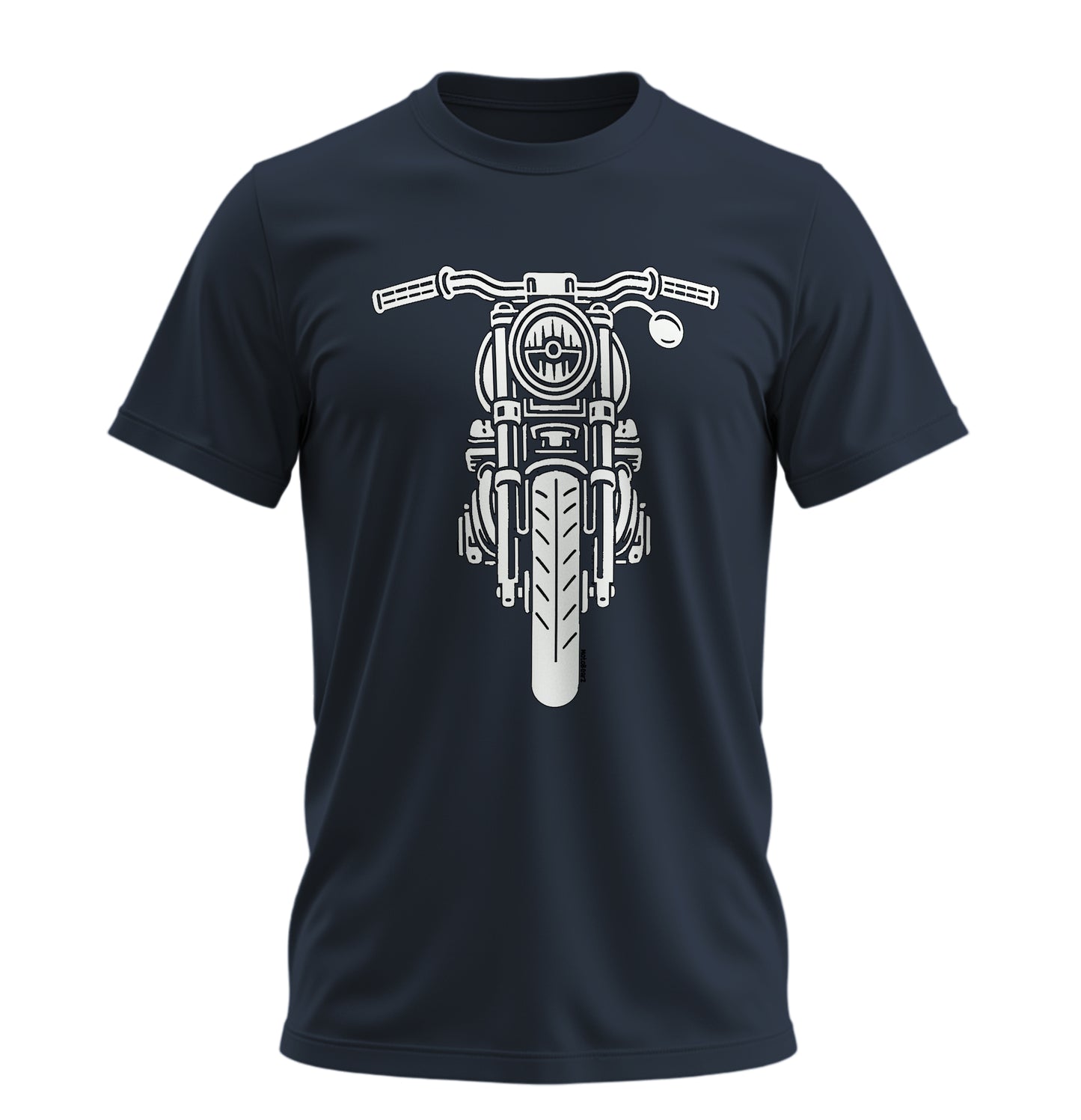 The Classic Ghost Piston  - 10 Farklı Renk - Unisex Rahat Kalıp Baskılı Tişört - Moto Garage Collection