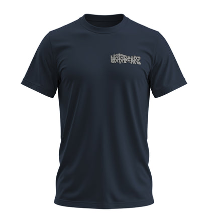 MotoBearZ Siyah Beyaz Graffiti - 10 Farklı Renk - Unisex Rahat Kalıp Baskılı Tişört - Regular Tişört Collection