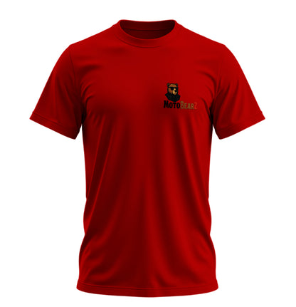 BearZ Abstract - 10 Farklı Renk - Unisex Rahat Kalıp Baskılı Tişört - BearZ Collection - 10 Farklı Renk