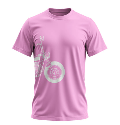 The Classic Voodoo Torque - Unisex Rahat Kalıp Baskılı Tişört - Moto Garage Collection