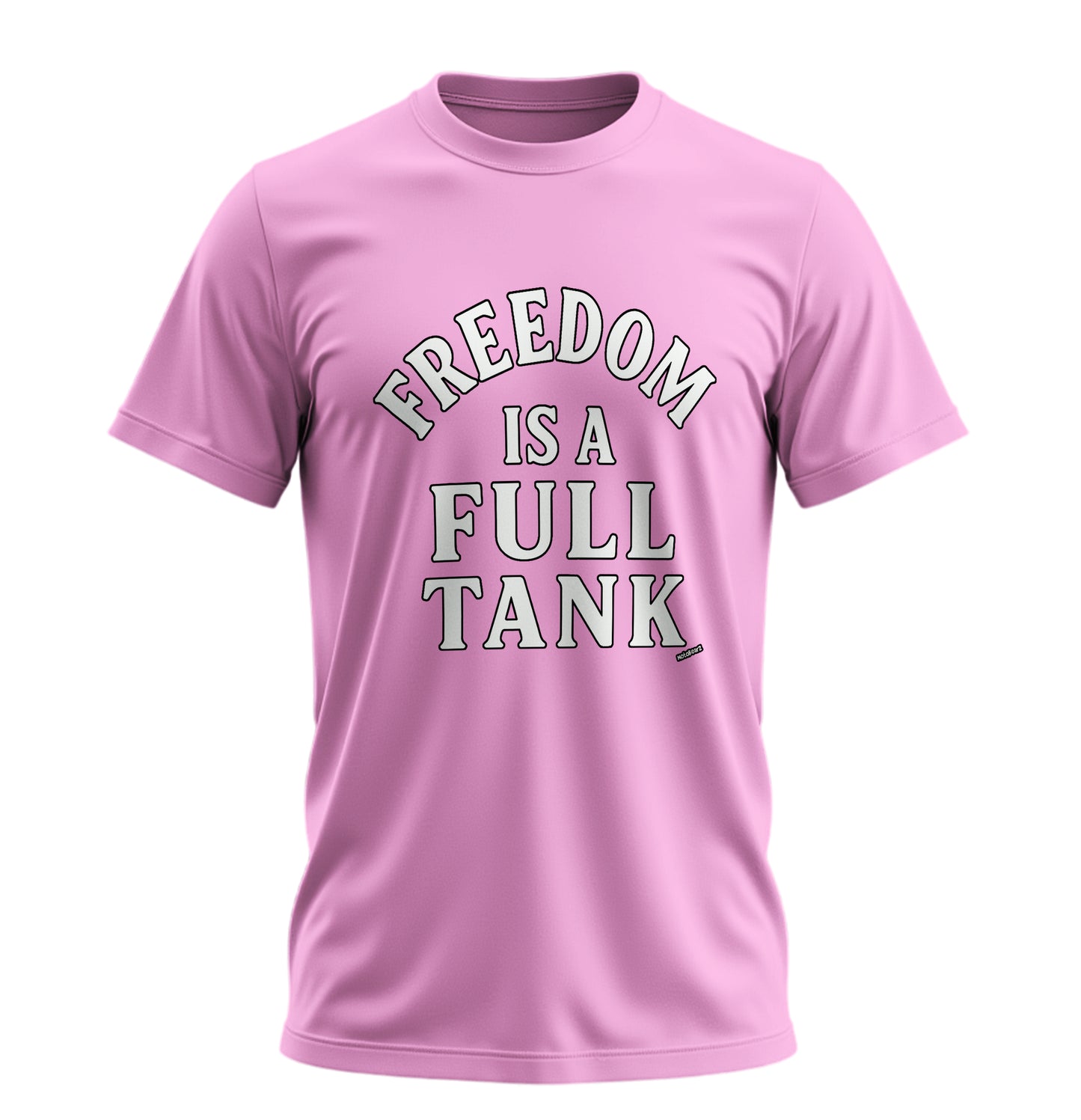 Freedom is Full Tank - 10 Farklı Renk - Unisex Rahat Kalıp Baskılı Tişört - Moto Garage Collection