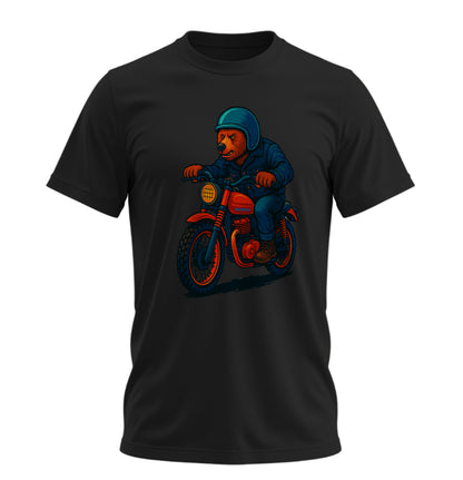 Blue BearZ - 10 Farklı Renk - Unisex Rahat Kalıp Baskılı Tişört - BearZ Collection