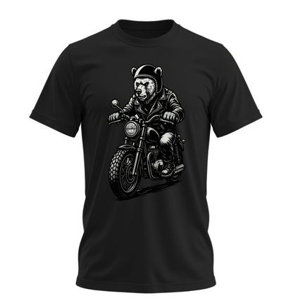 Black N White - 10 Farklı Renk - Unisex Rahat Kalıp Baskılı Tişört - BearZ Collection