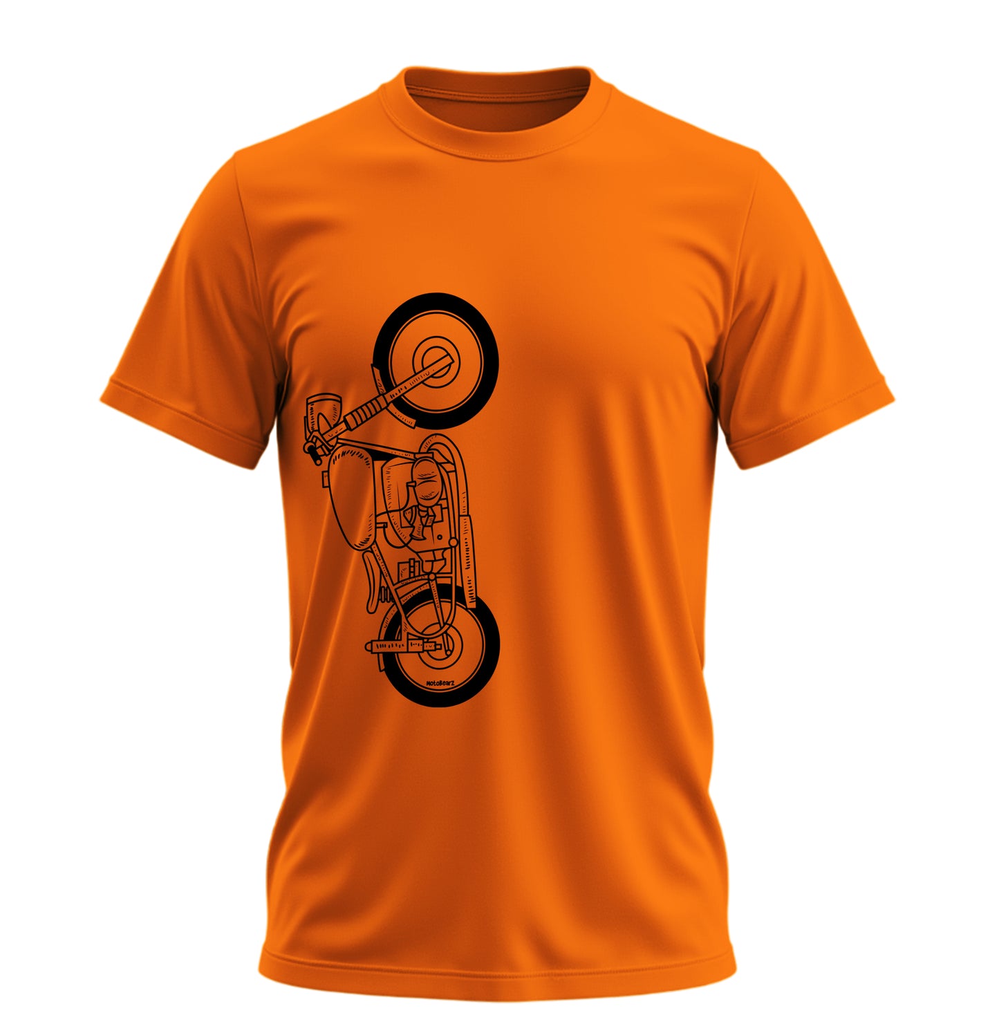 The Classic Grim Buffalo - 10 Farklı Renk - Unisex Rahat Kalıp Baskılı Tişört - Moto Garage Collection