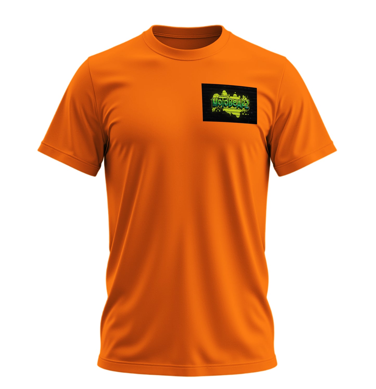 MotoBearZ Sarı Neon Graffiti - 10 Farklı Renk - Unisex Rahat Kalıp Baskılı Tişört - Regular Tişört Collection