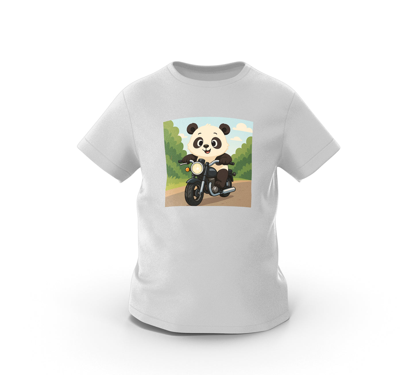 Mini Panda Rider - MotoBearZ Çocuk Tişörtü – Minik Motorculara Özel Tasarım