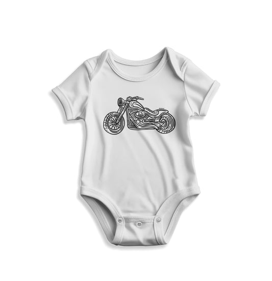 Chopper Line MotoBearZ Bebek Zıbını – Minik Ruhlara Büyük Stil - Yumuşacık Pamuklu Tasarım