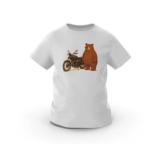 Calm BearZ - MotoBearZ Çocuk Tişörtü – Minik Motorculara Özel Tasarım