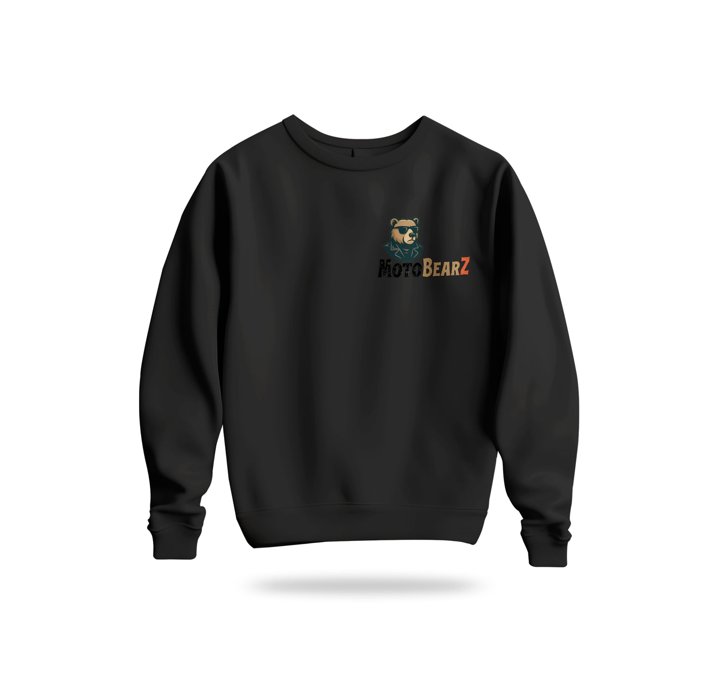 MotoBearZ Classic Sweatshirt Baskılı Bisiklet Yaka – Unisex Sweat Collection
