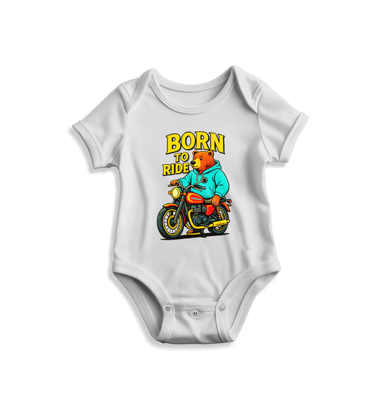 Born to Ride MotoBearZ Bebek Zıbını – Minik Ruhlara Büyük Stil - Yumuşacık Pamuklu Tasarım
