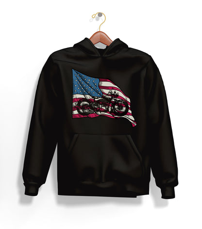 American Chopper Hoodie – Şardonlu Kalın Unisex Motosiklet Kapüşonlu Sweatshirt - Hoodie Collection