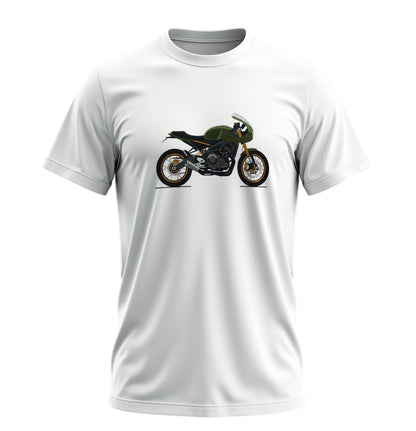 Adventure Draw Motosiklet - 10 Farklı Renk - Unisex Rahat Kalıp Baskılı Tişört - Moto Garage Collection