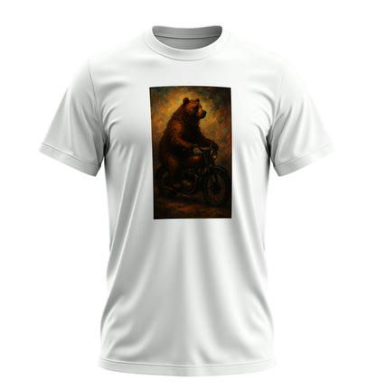BearZ Art - 10 Farklı Renk - Unisex Rahat Kalıp Baskılı Tişört - BearZ Collection