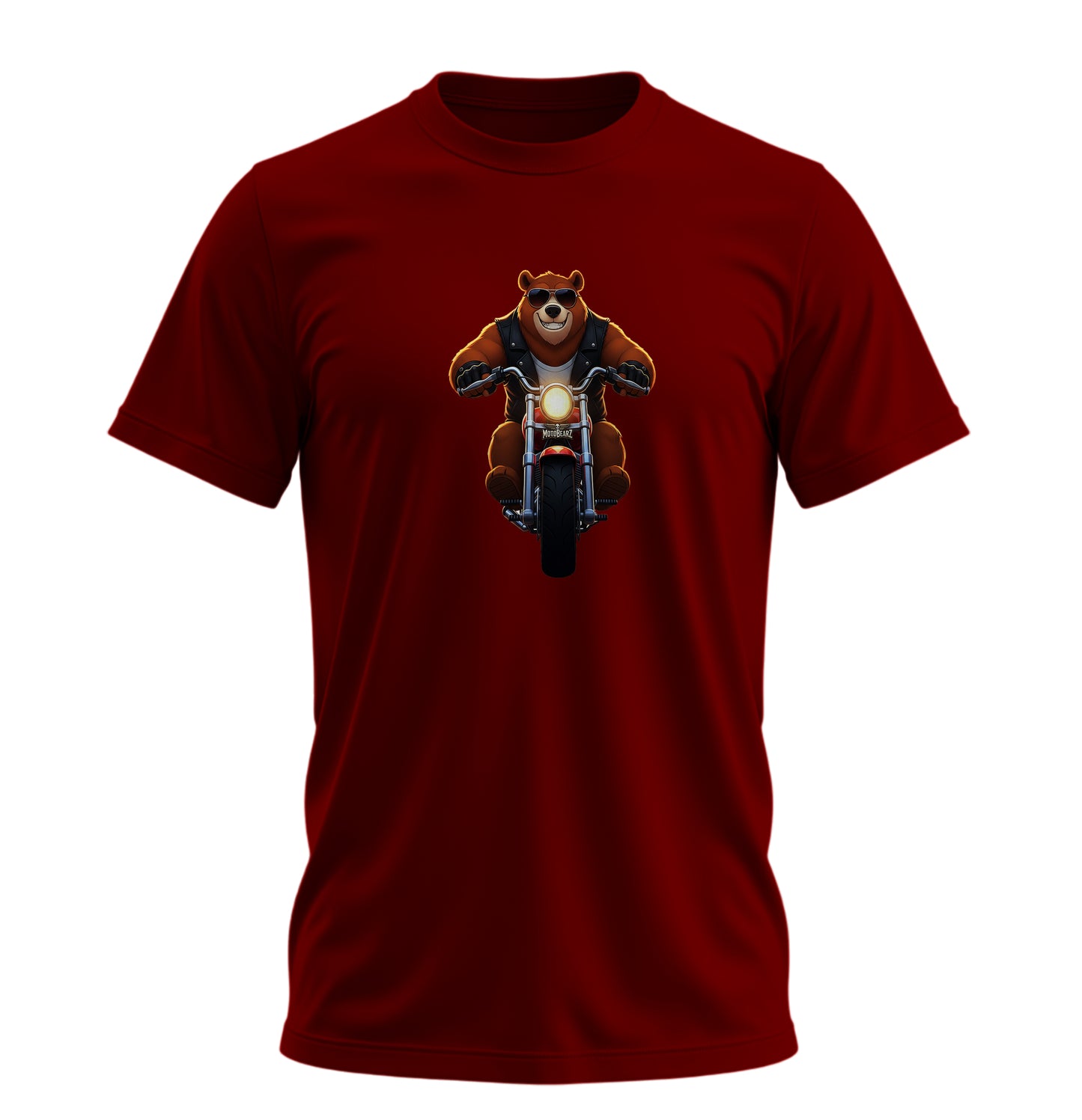 BearZ Face - 10 Farklı Renk - Unisex Rahat Kalıp Baskılı Tişört - BearZ Collection