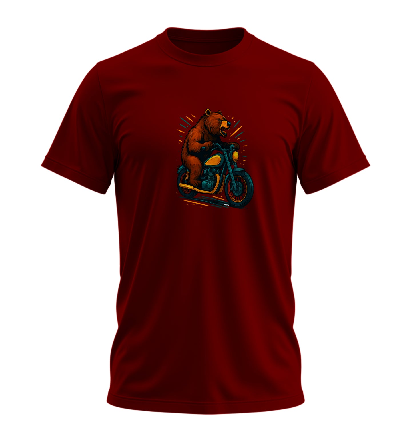 BearZ Speed - 10 Farklı Renk - Unisex Rahat Kalıp Baskılı Tişört - BearZ Collection