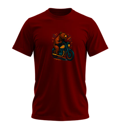 BearZ Speed - 10 Farklı Renk - Unisex Rahat Kalıp Baskılı Tişört - BearZ Collection