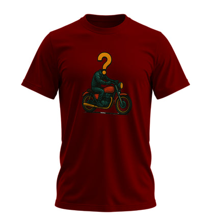 Düşünceli Motorcu Motosiklet - 10 Farklı Renk - Unisex Rahat Kalıp Baskılı Tişört - Moto Garage Collection