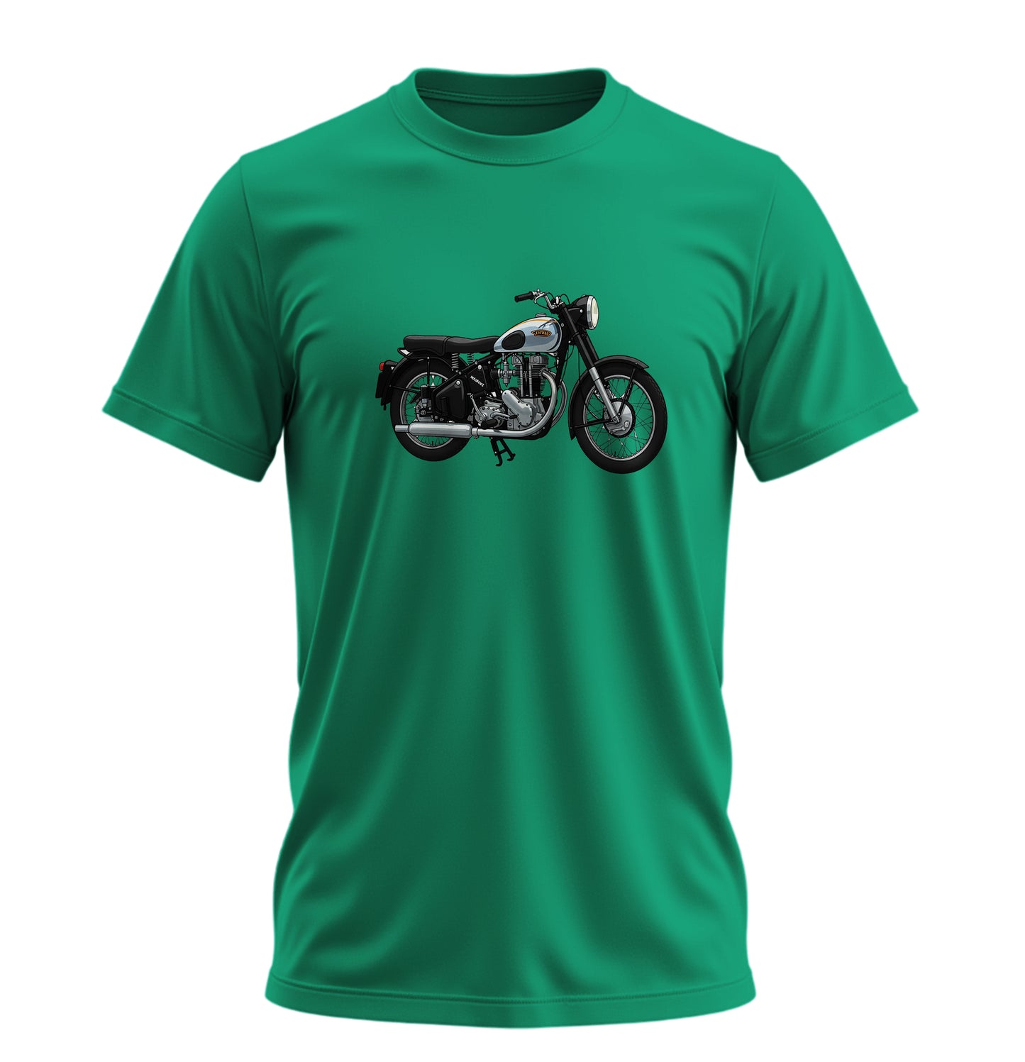 Rider Motosiklet - 10 Farklı Renk - Unisex Rahat Kalıp Baskılı Tişört - Moto Garage Collection