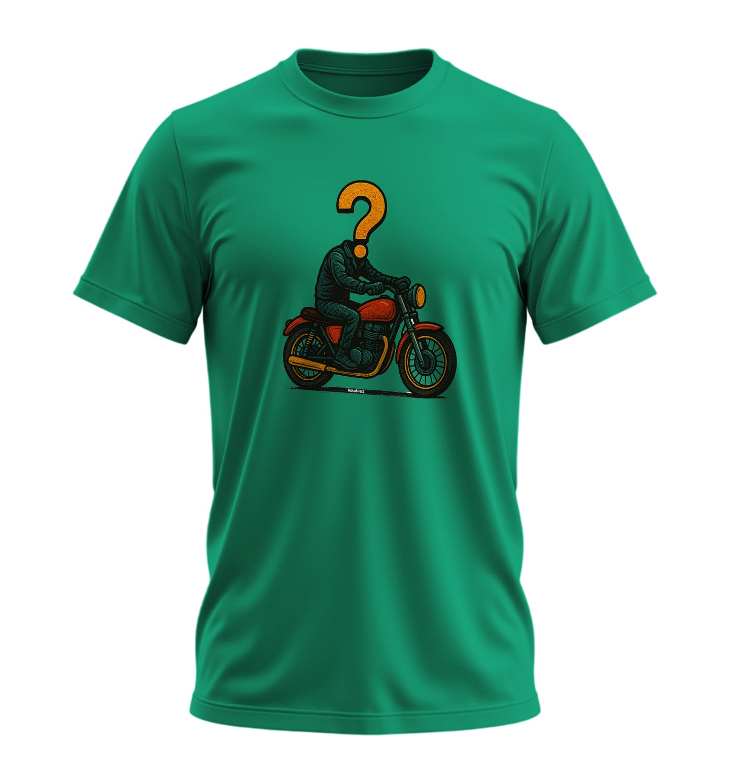 Düşünceli Motorcu Motosiklet - 10 Farklı Renk - Unisex Rahat Kalıp Baskılı Tişört - Moto Garage Collection