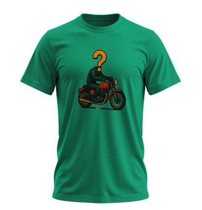 Düşünceli Motorcu Motosiklet - 10 Farklı Renk - Unisex Rahat Kalıp Baskılı Tişört - Moto Garage Collection