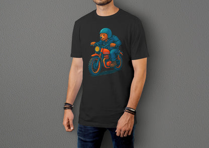 Blue BearZ - 10 Farklı Renk - Unisex Rahat Kalıp Baskılı Tişört - BearZ Collection