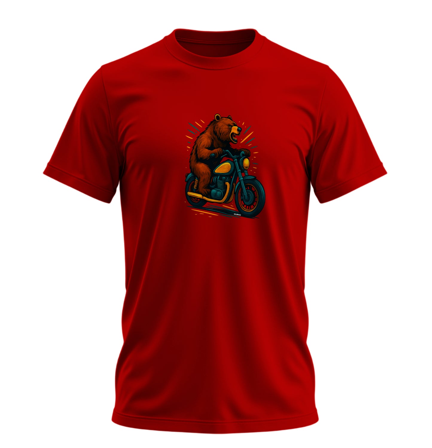 BearZ Speed - 10 Farklı Renk - Unisex Rahat Kalıp Baskılı Tişört - BearZ Collection