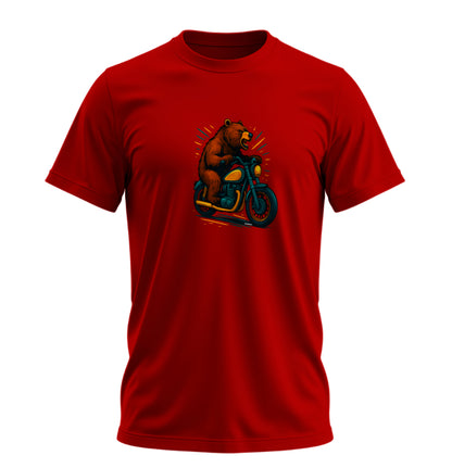 BearZ Speed - 10 Farklı Renk - Unisex Rahat Kalıp Baskılı Tişört - BearZ Collection