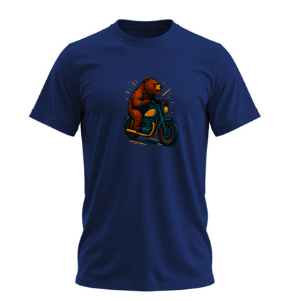 BearZ Speed - 10 Farklı Renk - Unisex Rahat Kalıp Baskılı Tişört - BearZ Collection